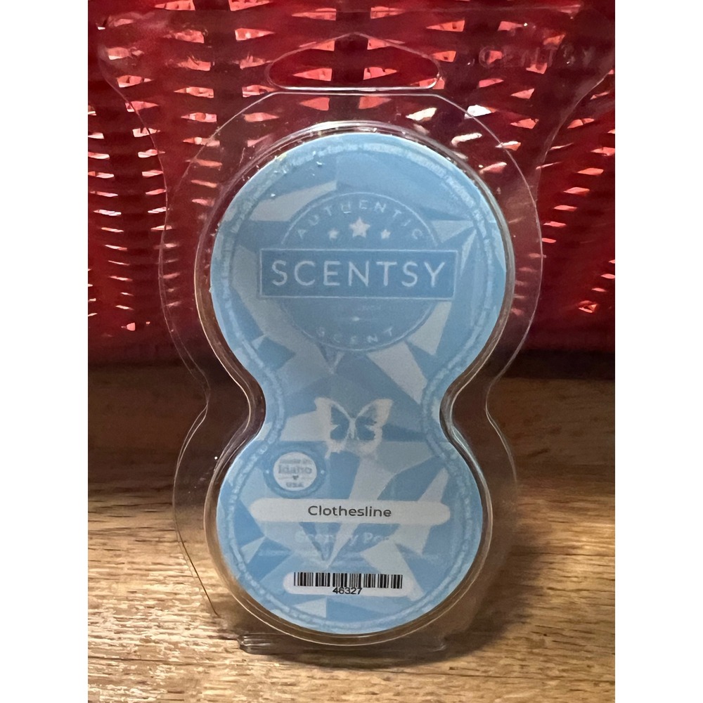 Scentsy Pods Clothesline Fragrance 2-Pack for Fan Diffusers 46327 New